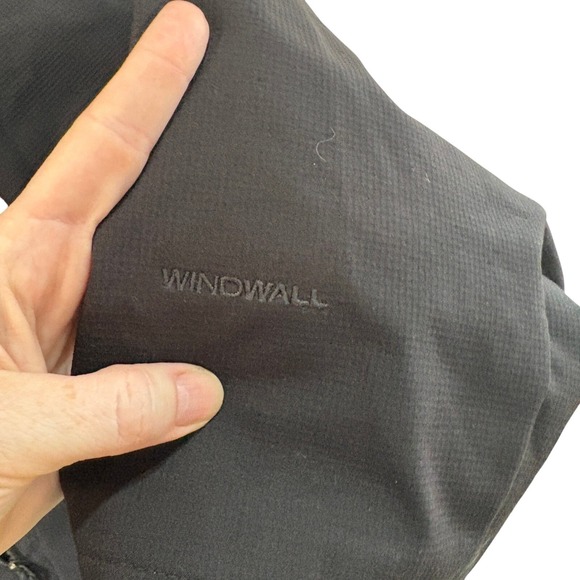 The North Face Windwall Softshell Jacket‎ Full Zip Black Mens XXL - Picture 4 of 6
